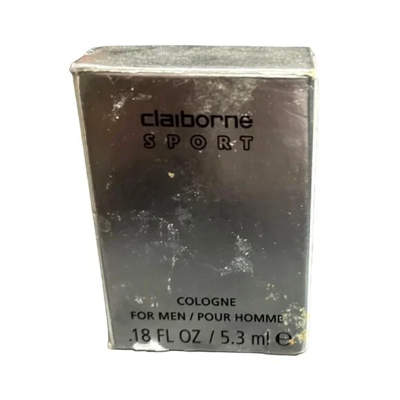 Claiborne Sport Cologne Men Liz Claiborne .18 oz/5.3 ml Collectible Miniature - Picture 2 of 5